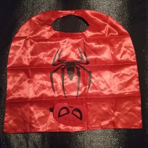 Children's cape, mask,& bracelet